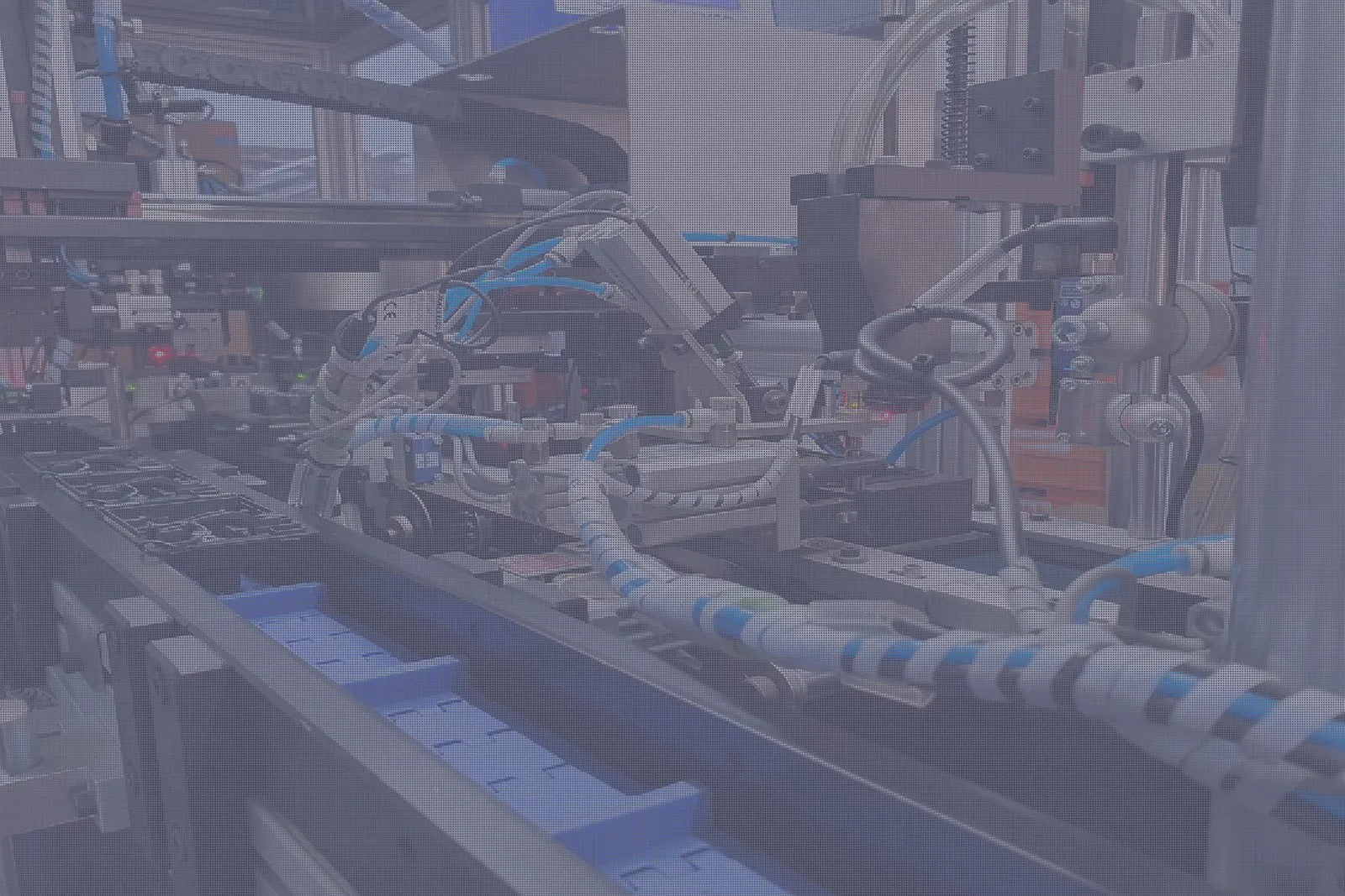 Nova Elektrik automated production line assembling appliance components